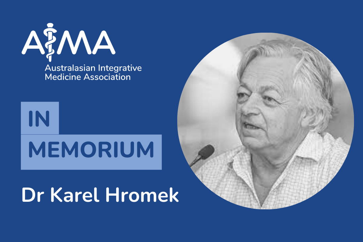 In Memorium – Dr Karel Hromek