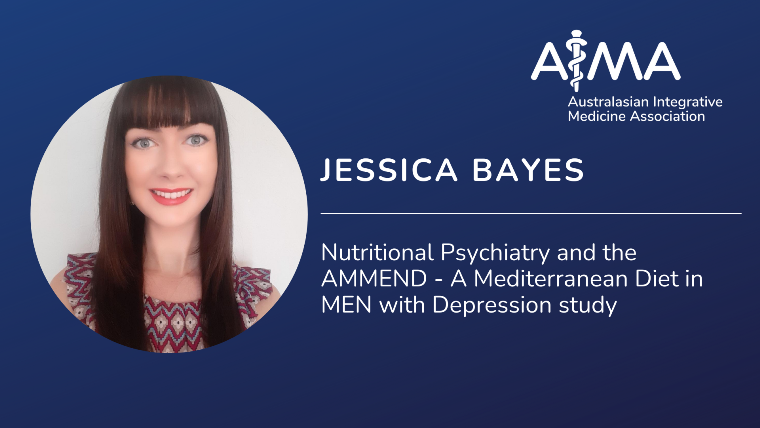 Nutritional Psychiatry and the AMMEND - A Mediterranean Diet in MEN with Depression study with Jessica Bayes